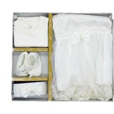 Atabay Bel Fiyonklu Fistolu Mevlüt Takım - PNN136-EKRU-0 - 3 Ay Ekru