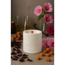 Basement : Hibiscus : % 100 Soya Beton Mum (Ebegümeci, Bergamot, Ylang Ylang, Karamel)