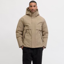 Jack & Jones Erkek Fermuar Kapamali Kapüsonlu Mont - Ccmoon