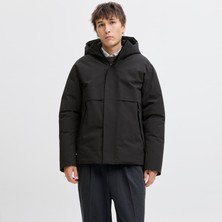 Jack & Jones Erkek Fermuar Kapamali Kapüsonlu Mont - Ccmoon