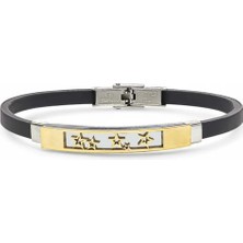 Moncuk Design Galaksi Yıldızlar Desenli Çelik Bileklik 3351SCB021