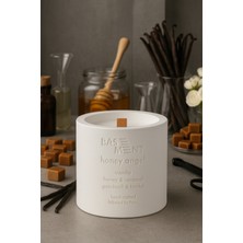 Basement : Honey Angel : % 100 Soya Beton Mum (Vanilya, Karamel, Bal, Paçuli, Tonka)