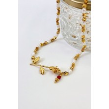 Lumi Atelier Rose Of Tides No:1 Altın Kaplama Kolye