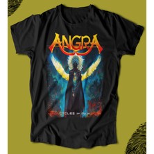 Butişört 'angra - Cycles Of Pain'  Baskılı 'regular-Fit' Unisex Tişört