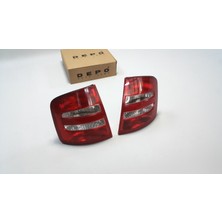 Depo 2 x Skoda Fabia Sedan-Combi 00-04 Stop Lambası Sol-Sağ Takım