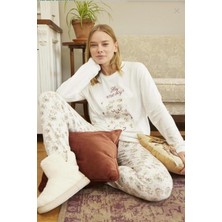 Aydoğan Kadın Bisiklet Yaka Termal Pijama Takımı 30013B- 1 Adet