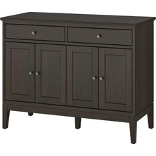 IKEA Idanas Konsol Koyu Kahve 124 x 50 x 95 Cm