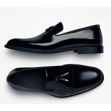 Growish GR0232 Hakiki Rugan Deri Üst Kalite Püsküllü Neolit Taban Erkek Business Klasik Ayakkabı