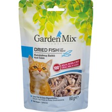 Garden Mix Zeroshop Kurutulmuş Balıklı Kedi Ödülü 60 gr