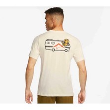 Nike Dri-Fit Tee Trail Krem Erkek T-Shirt