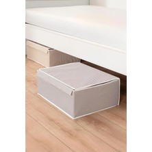 EC Shop Alas Çok Amaçlı Kapaklı Düzenleyici Kutu Baza Hurç 50X40X19 cm