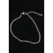 Skygo 316L Çelik Figaro Model Gümüş Renk Erkek Bileklik - TJ-EB3738