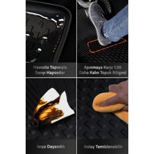 Just Cheap Store 10 mm Seat Ibiza Hb 2010 ile Uyumlu 5d Havuzlu Üniversal Paspas Siyah