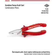 İzeltaş Kombine Pense 180MM Kraft Seri
