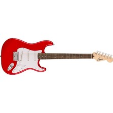 FourForce Squier Sonic Stratocaster Ht Torino Red - Indian Laurel Elektro Gitar