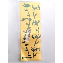 FourForce Fretboard Sticker - Klavye Yapışmalı Süs