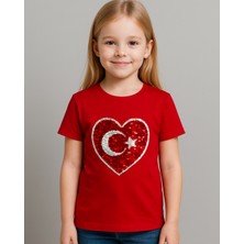 Keskin Bebe Pullu Çift Kullanımlı Çocuk T-Shirt