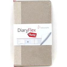 FourForce 10 628 670 Hahnemühle Diary Flex Refill Blank (Çizgisiz) 10,5X18,15