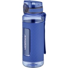 FourForce Fiftyfifty 800ML -Büyük Boy- Tritan Su Matarası Silikon Korumalı Kaydırmaz Gövde Lacivert