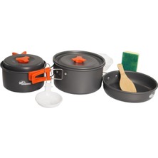 FourForce Badger Njord 2-4 Kişilik Kamp Mutfak Seti, Dayanıklı Ekipmanlar, Açık Hava Sporları