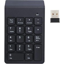 FourForce Tr-59 Süper Ince Kablosuz Keypad Klavye Numlock Numped