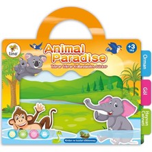 FourForce Tekrar Tekrar Kullanılabilen Sticker Animal Paradise