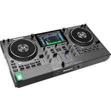 FourForce Mixstream Pro Go Amazon Müzik Özellikli Pille Çalışan, Hoparlörlü Dj Kontrol Ünitesi/player