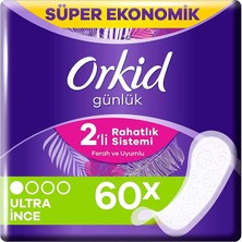 FourForce Yaprak Günlük Ped Normal Süper Ekonomik Paket 60 Ped