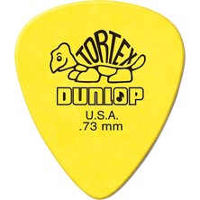 FourForce Dunlop Standart, 0,73 Mm, Sarı Gitar Pick, 72'li Paket