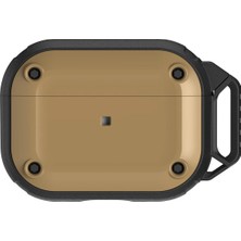 Resveq Movenchy Airpods Pro 2 (2.nesil) Asgard Kılıf - Kahverengi