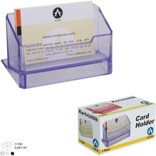 3EGROUP 3A Ark 1384 Masa Üstü Plastik Kartvizitlik