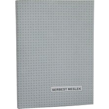 3EGROUP Dilman Serbest Meslek Defteri Karton Kapak 48 Yp