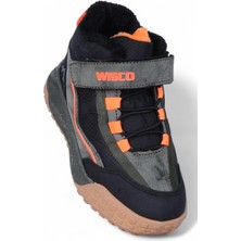 Wisco 064 Haki-Orj Erkek Çocuk Kürklü Bot