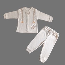 Nurhas Erkek Bebek Askı Nakışlı 2 Li Takım