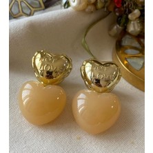 Ten Rengi Kalp Model Küpe