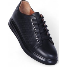 Dropland 8950 Siyah Napa Deri Erkek Casual Ayakkabı