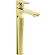 Artema Root Round A4270723 Çanak Lavabo Bataryası, Altın