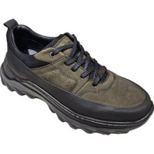 Komcero Bağcıklı Kat Deri Havuz Model Outdoor Taban Erkek Casual Ayakkabı K3256-25283