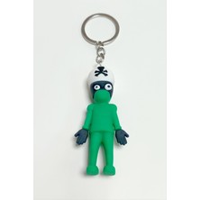 Zeroshop Kuru Kafa Silikon Anahtarlık-Sarı