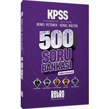 Retro 2026 Kpss Lise Ortaöğretim Ön Lisans 500 Soru Bankası Dijital Çözümlü Retro Yayıncılık