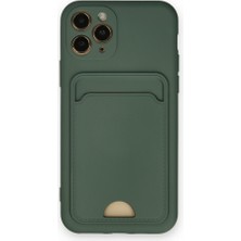 Royal Case iPhone 11 Pro Kılıf Kart Hazneli Silikon Kapak Ryc/kelvin