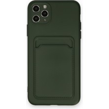 Royal Case iPhone 11 Pro Max Kılıf Kart Hazneli Silikon Kapak Ryc/kelvin