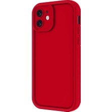 Techno Guru iPhone 11 Kılıf Kenarları Yükseltili Soft Viera Premium Silikon Kapak