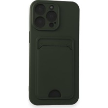 Royal Case iPhone 14 Pro Max Kılıf Kart Hazneli Silikon Kapak Ryc/kelvin