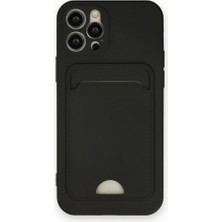 Royal Case iPhone 12 Pro Kılıf Kart Hazneli Silikon Kapak Ryc/kelvin