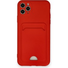Royal Case iPhone 11 Pro Max Kılıf Kart Hazneli Silikon Kapak Ryc/kelvin
