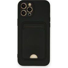 Royal Case iPhone 12 Pro Max Kılıf Kart Hazneli Silikon Kapak Ryc/kelvin