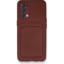 Royal Case Oppo Reno 5 Kılıf Kart Hazneli Silikon Kapak Ryc/kelvin