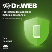 Dr.web Security Space (Android) - 1 Mobil Android Cihaz 1 Yıl Dijital Kod
