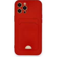 Royal Case iPhone 12 Pro Max Kılıf Kart Hazneli Silikon Kapak Ryc/kelvin